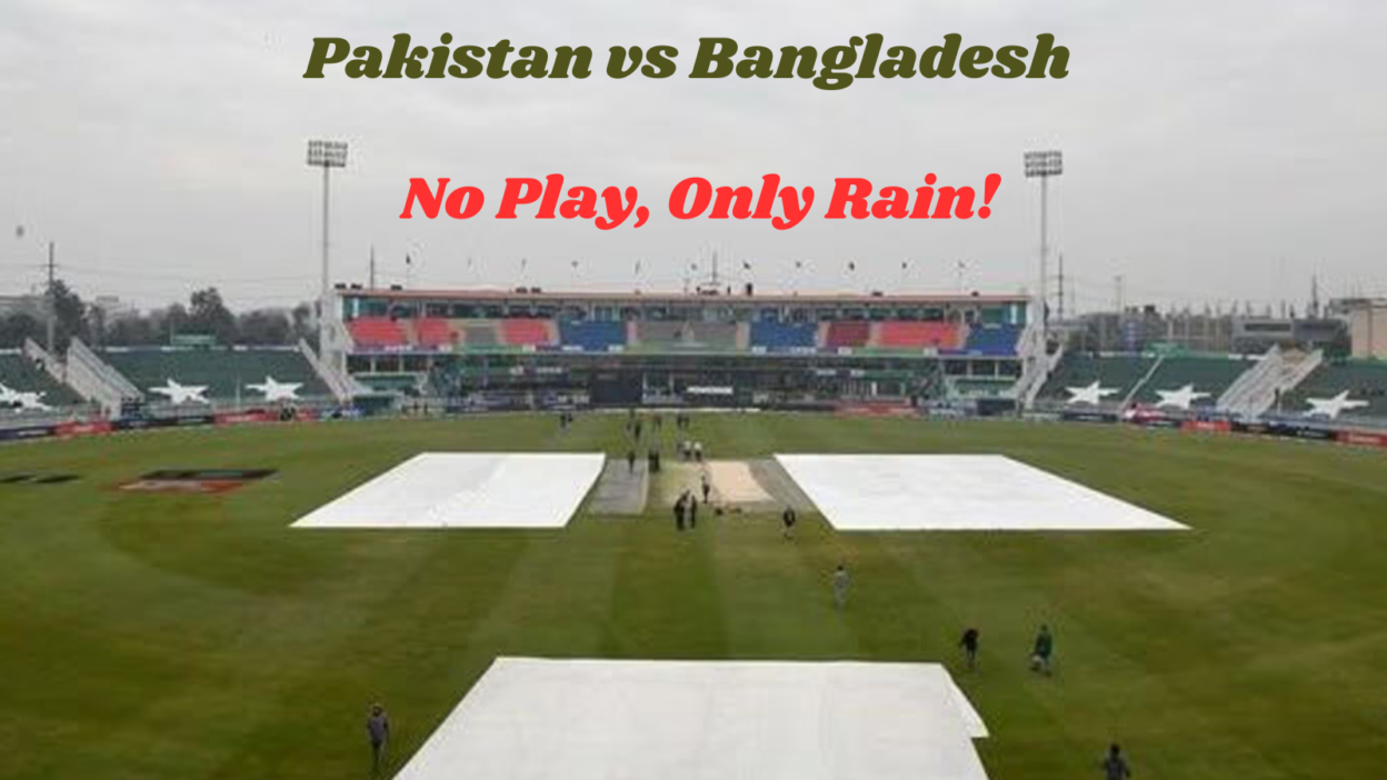 PAK vs BAN Champions Trophy 2025: Rain Plays Spoilsport, Match Called Off!